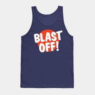 BLAST OFF! (red circle) Tank Top